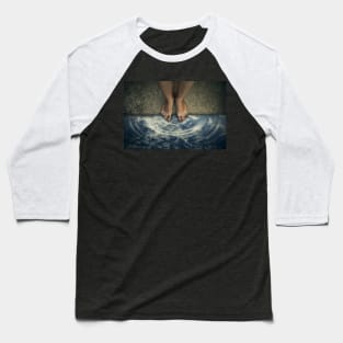 at the edge Baseball T-Shirt